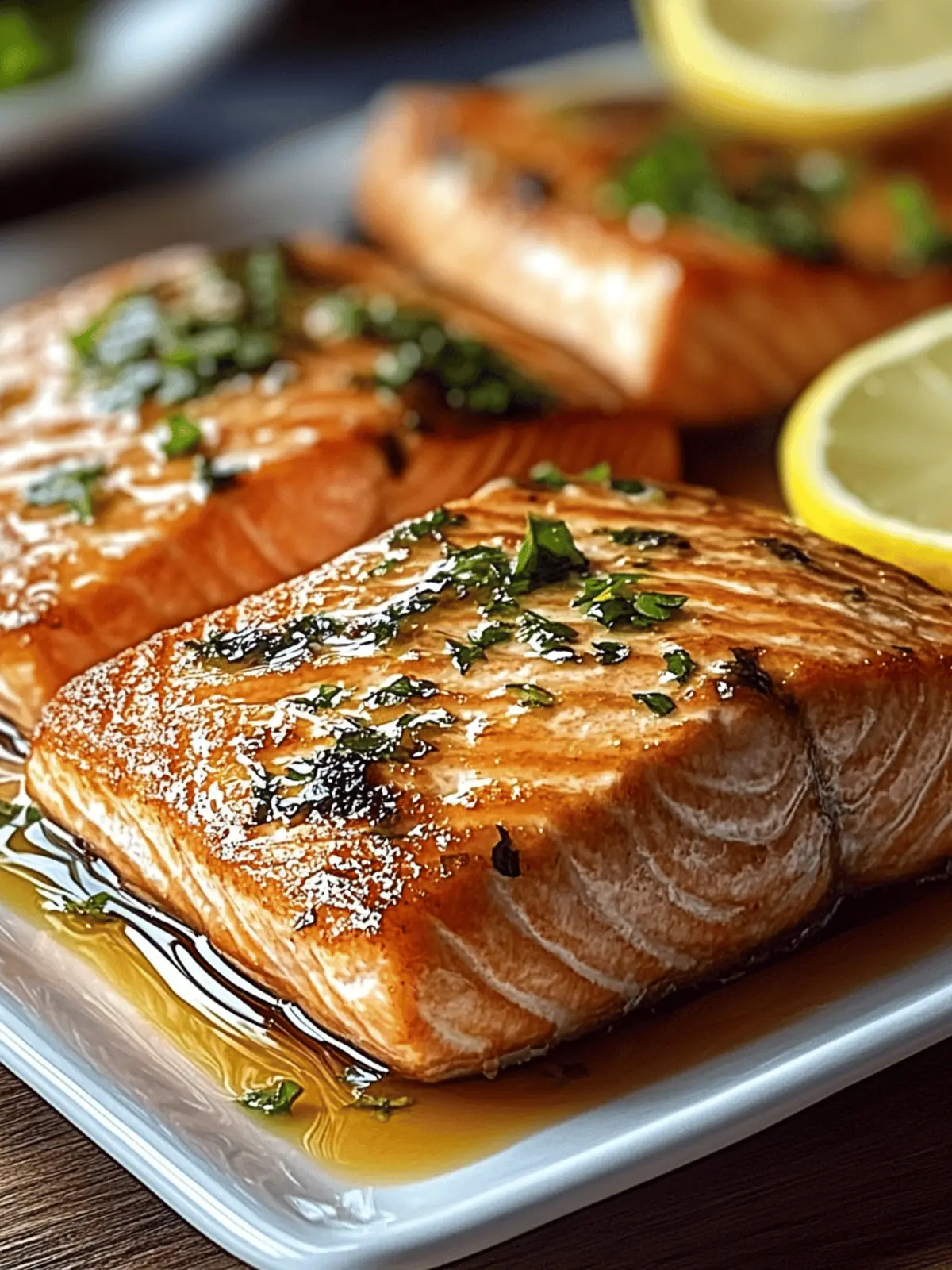 Texas Roadhouse Style Baked Salmon