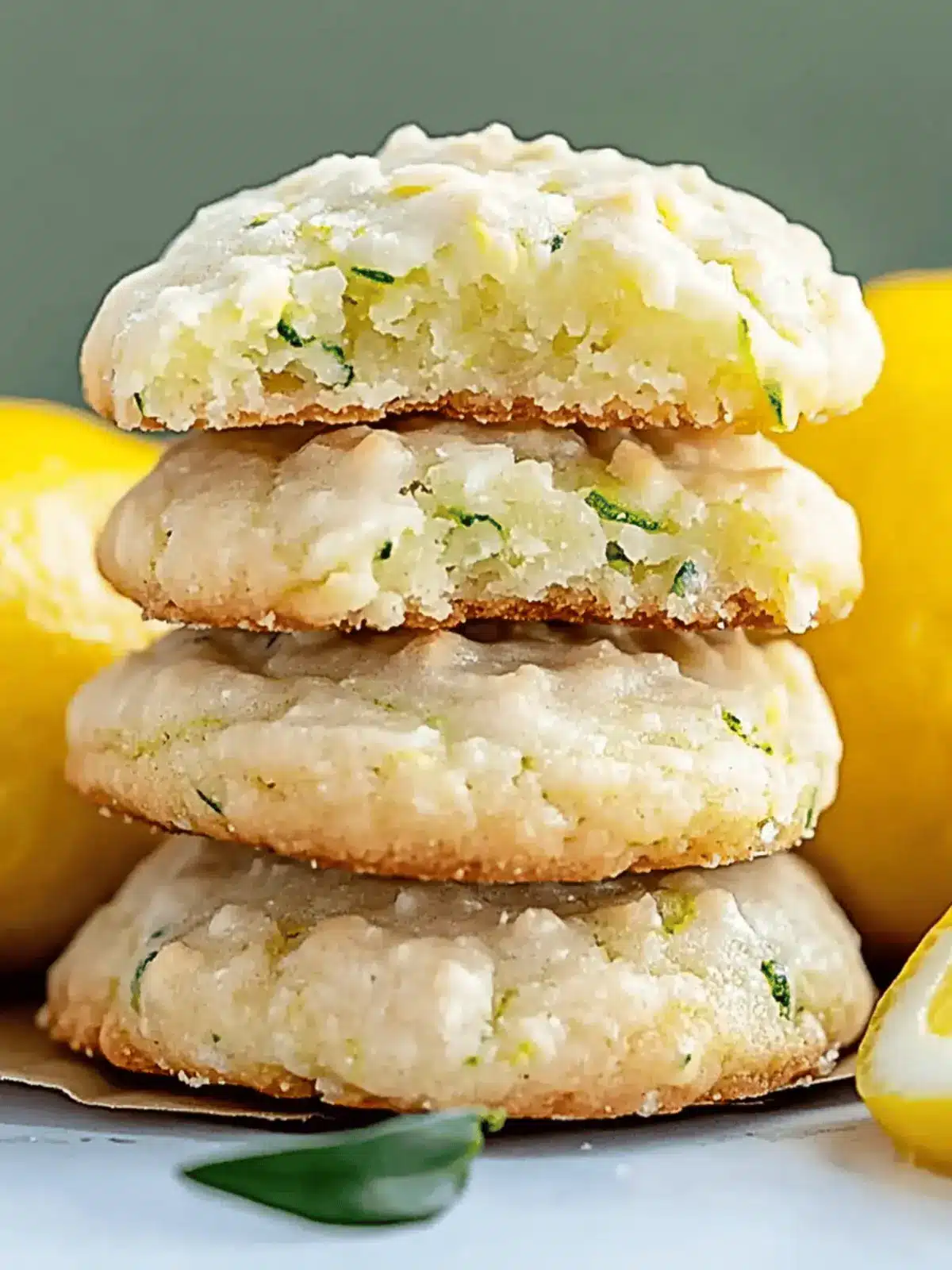 Easy Lemon Zucchini Cookies
