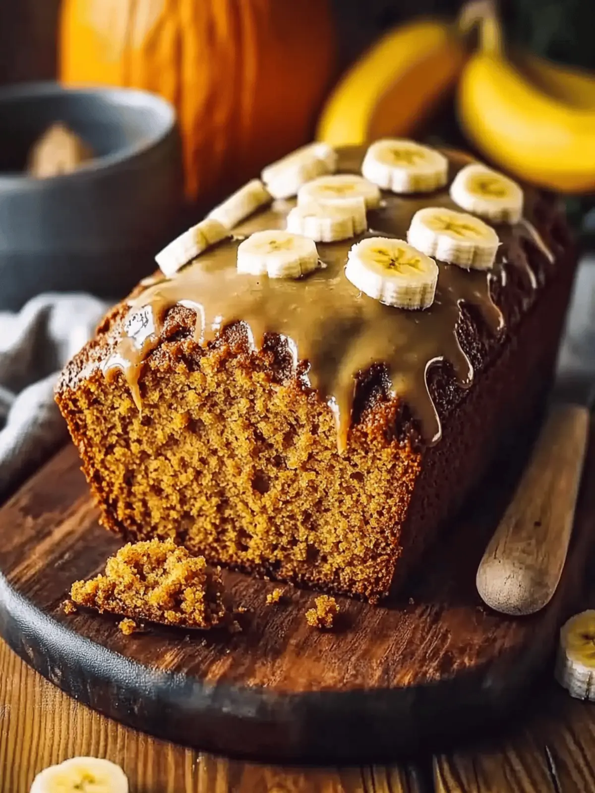 Pumpkin Banana Bread