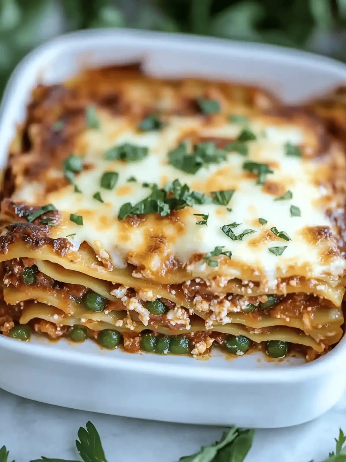 Hatch Green Chile Lasagna