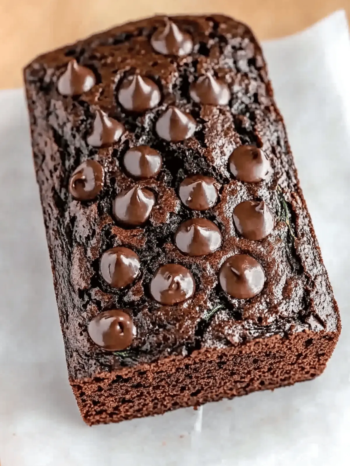 Indulgent Chocolate Zucchini Bread with Sour Cream