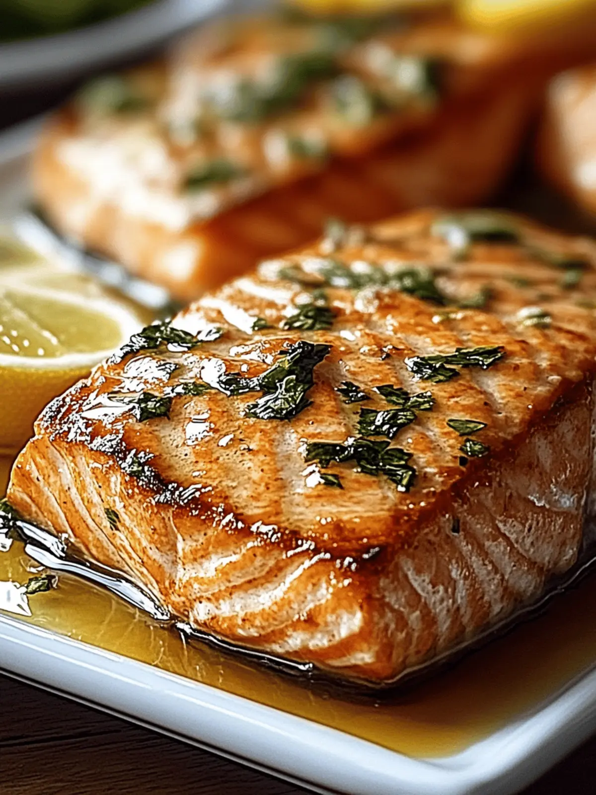 Texas Roadhouse Style Baked Salmon