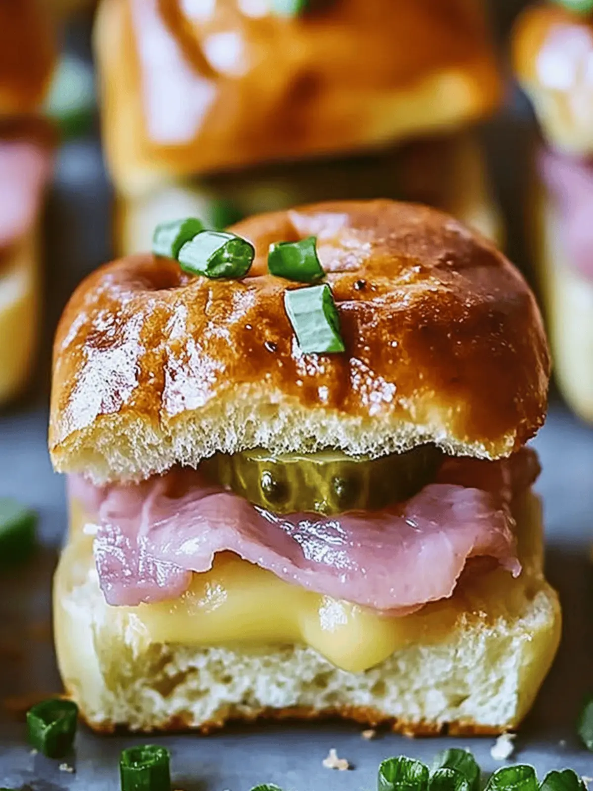 Cuban Pull-Apart Sliders Pickle Butter
