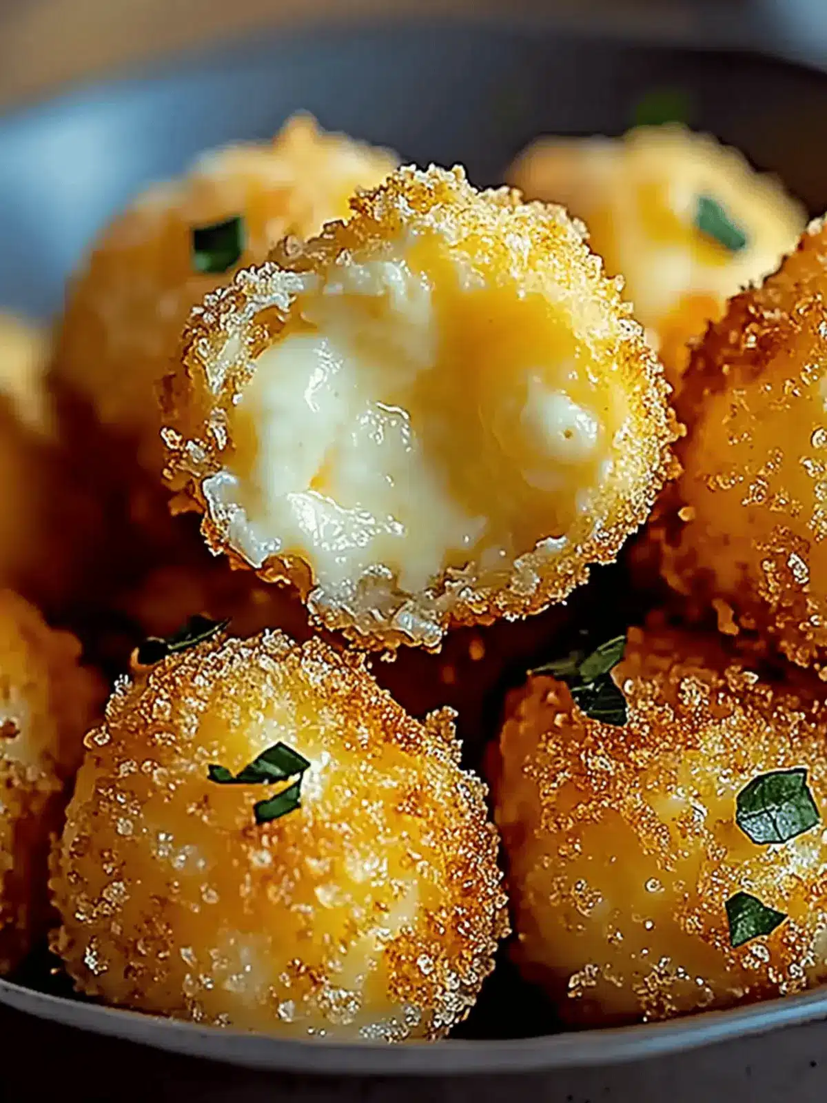 Cheesy Parmesan Mozzarella Bites