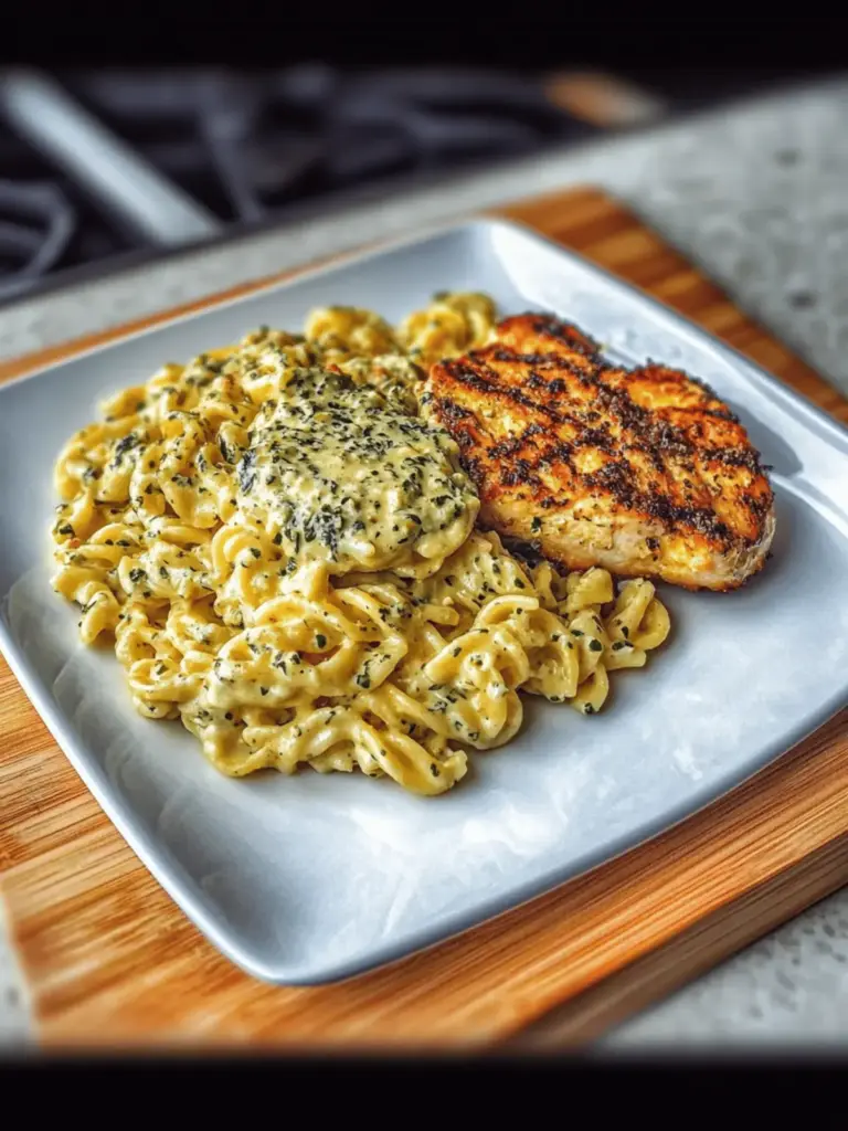 Creamy Garlic Parmesan Chicken Pasta