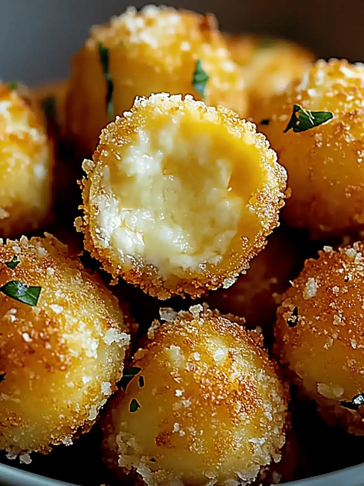 Cheesy Parmesan Mozzarella Bites