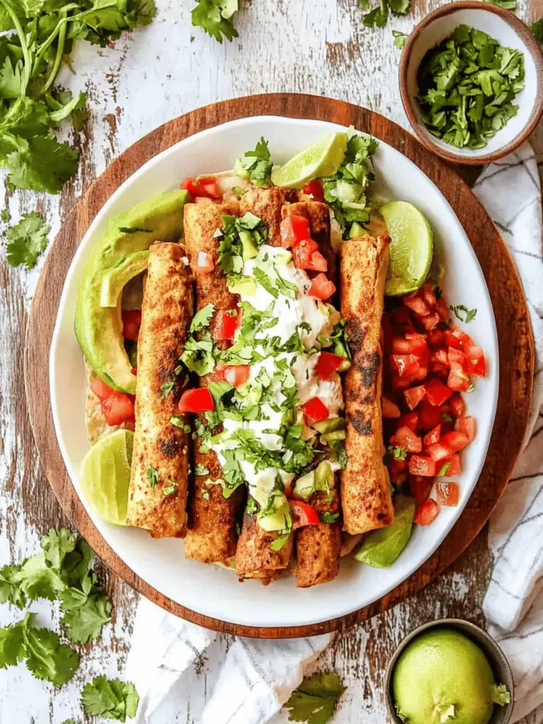 Chicken Flautas Recipe