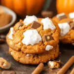Pumpkin S’mores Cookies
