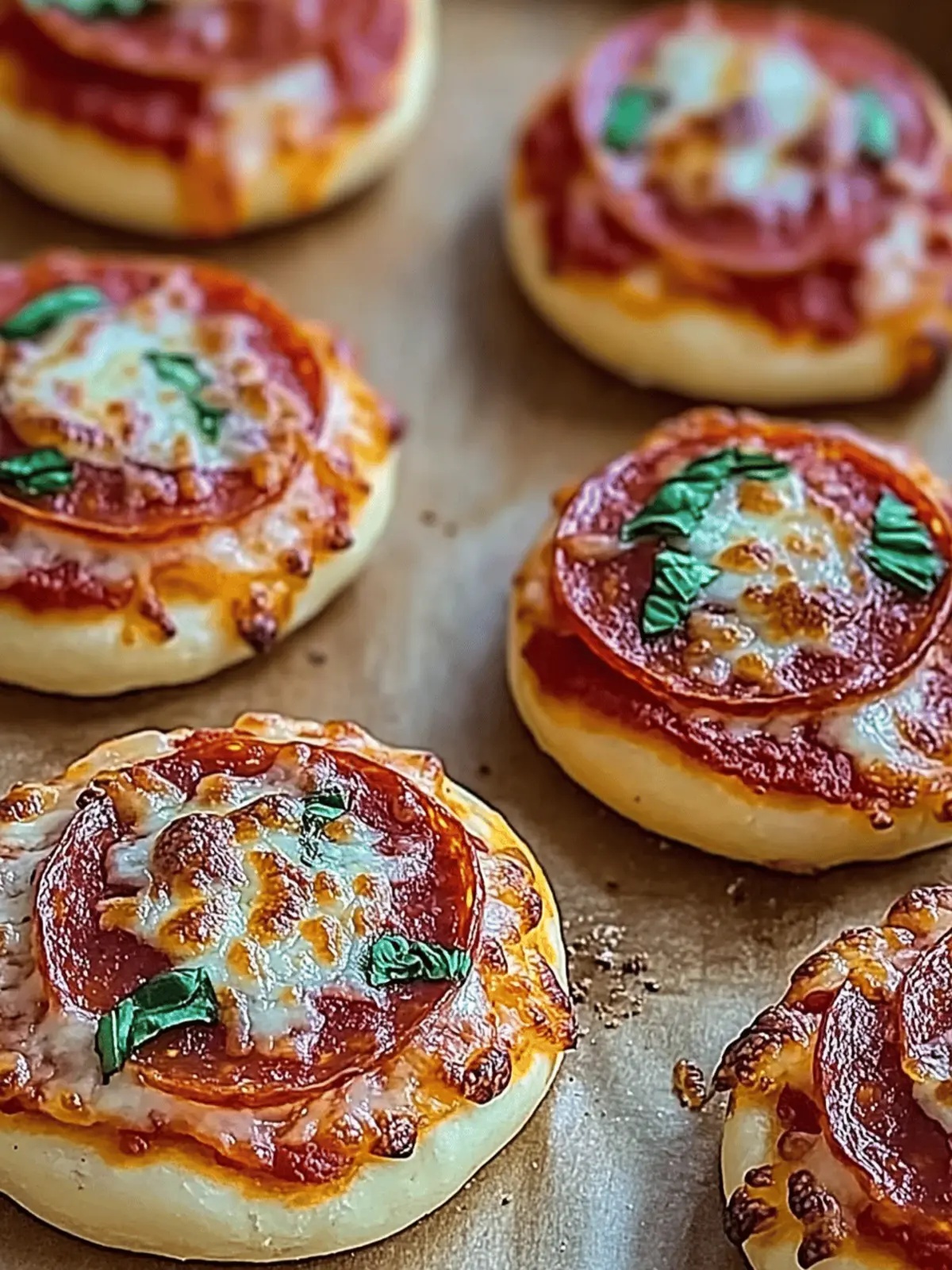 Mini Pizza Bagels