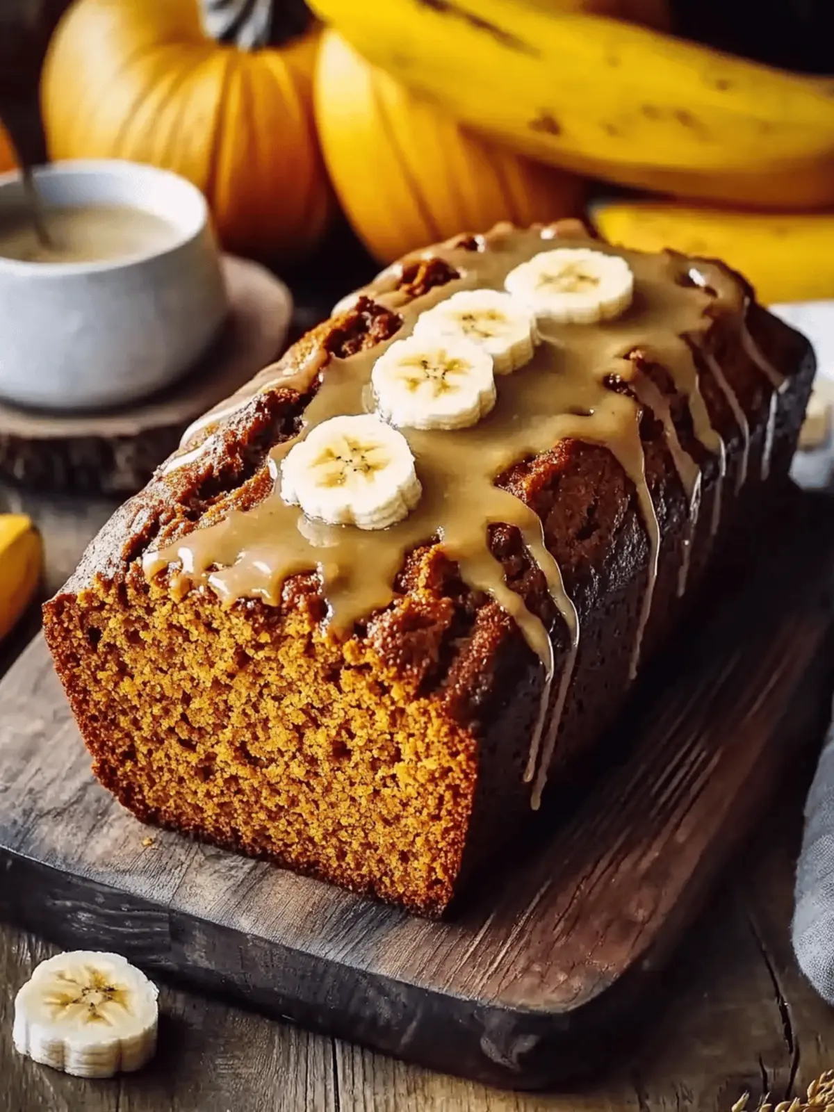 Pumpkin Banana Bread