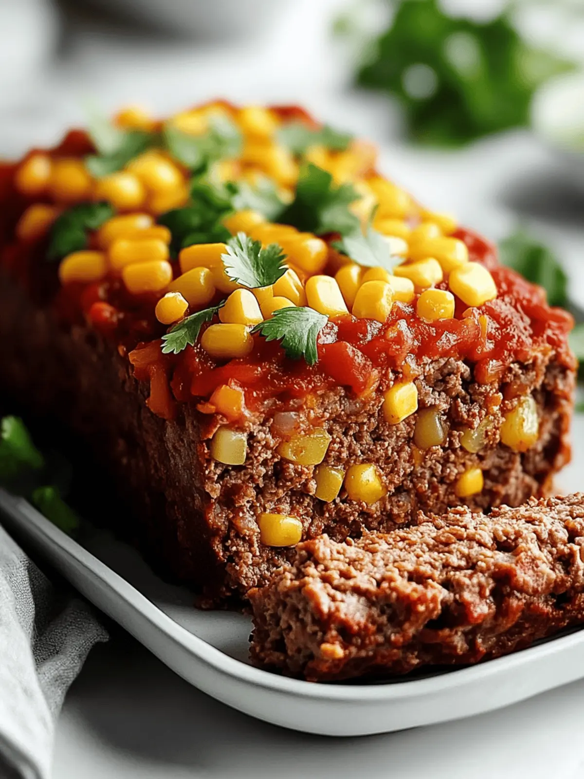 Mexican Taco Meatloaf Recipe