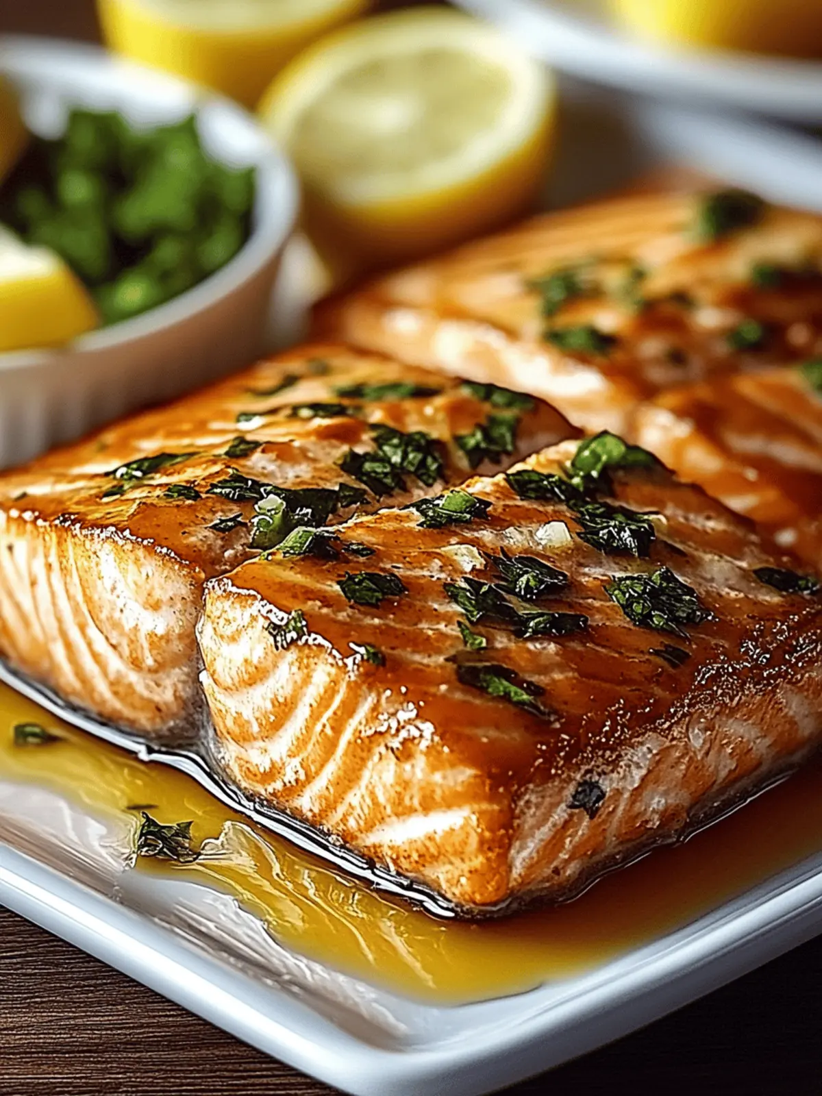 Texas Roadhouse Style Baked Salmon