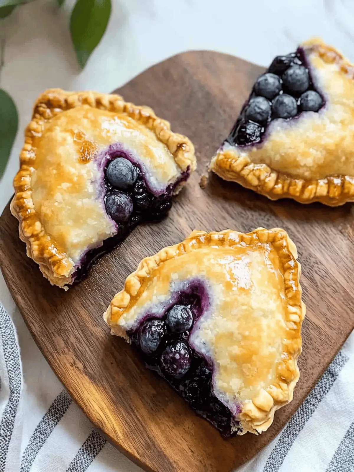 Mini Blueberry Pies