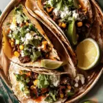 Sheet Pan Steak and Chipotle Corn Tacos