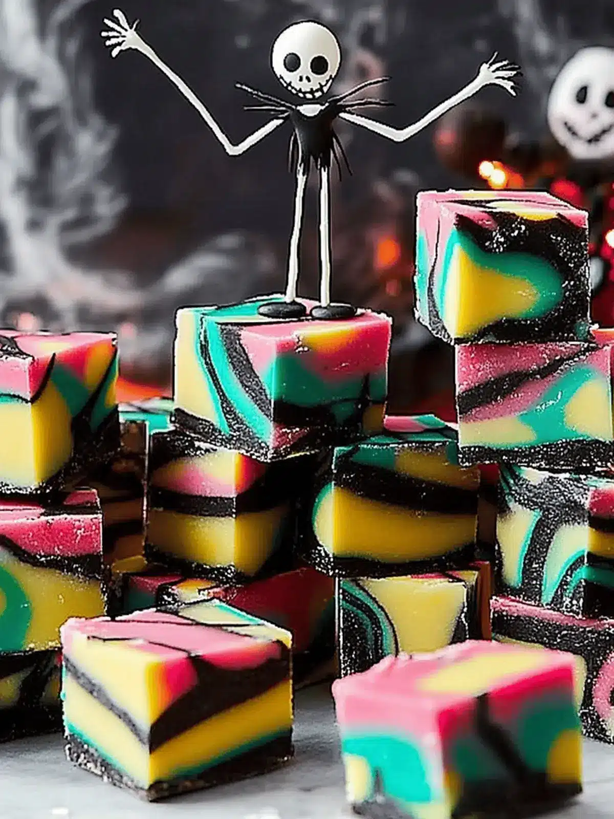 Nightmare Before Christmas Fudge
