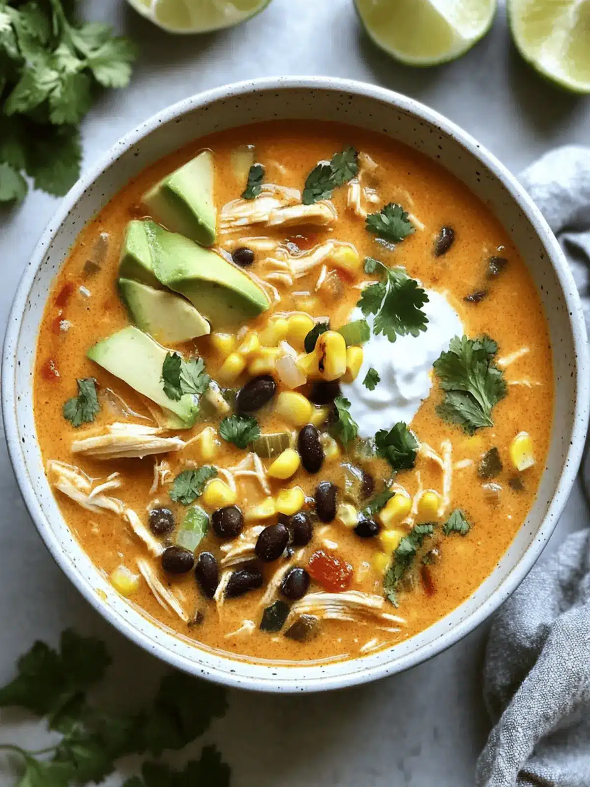 Creamy Chicken Enchilada Soup for Cozy Weeknight Dinners 5 Creamy Chicken Enchilada Soup