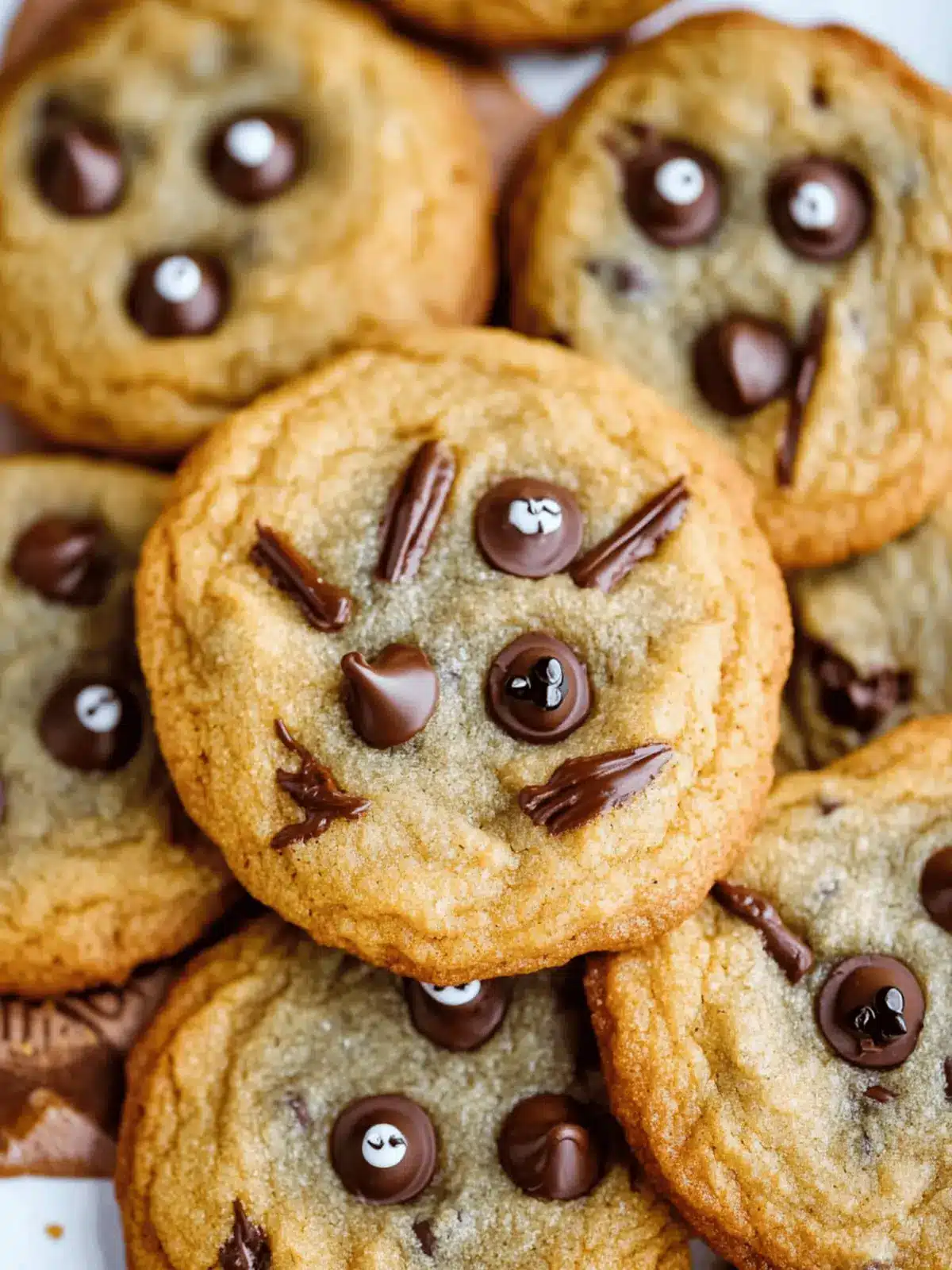 Halloween Chocolate Chip Cookies
