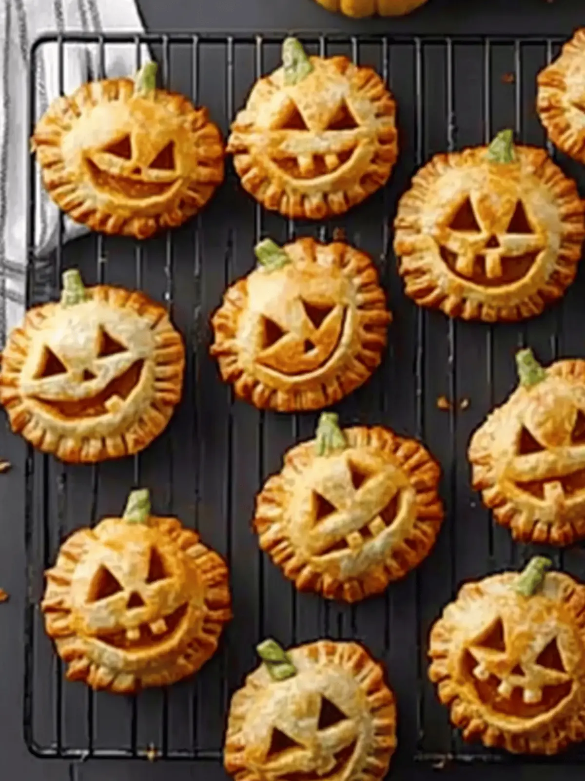Jack-o’-Lantern Empanadas