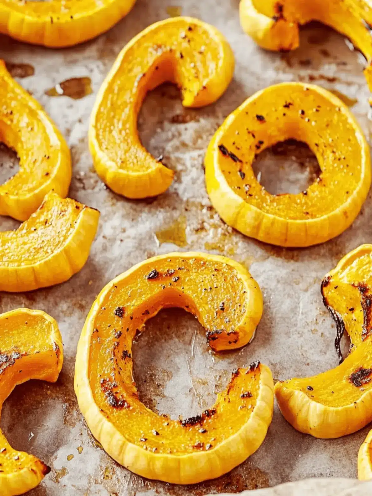 Roasted Delicata Squash