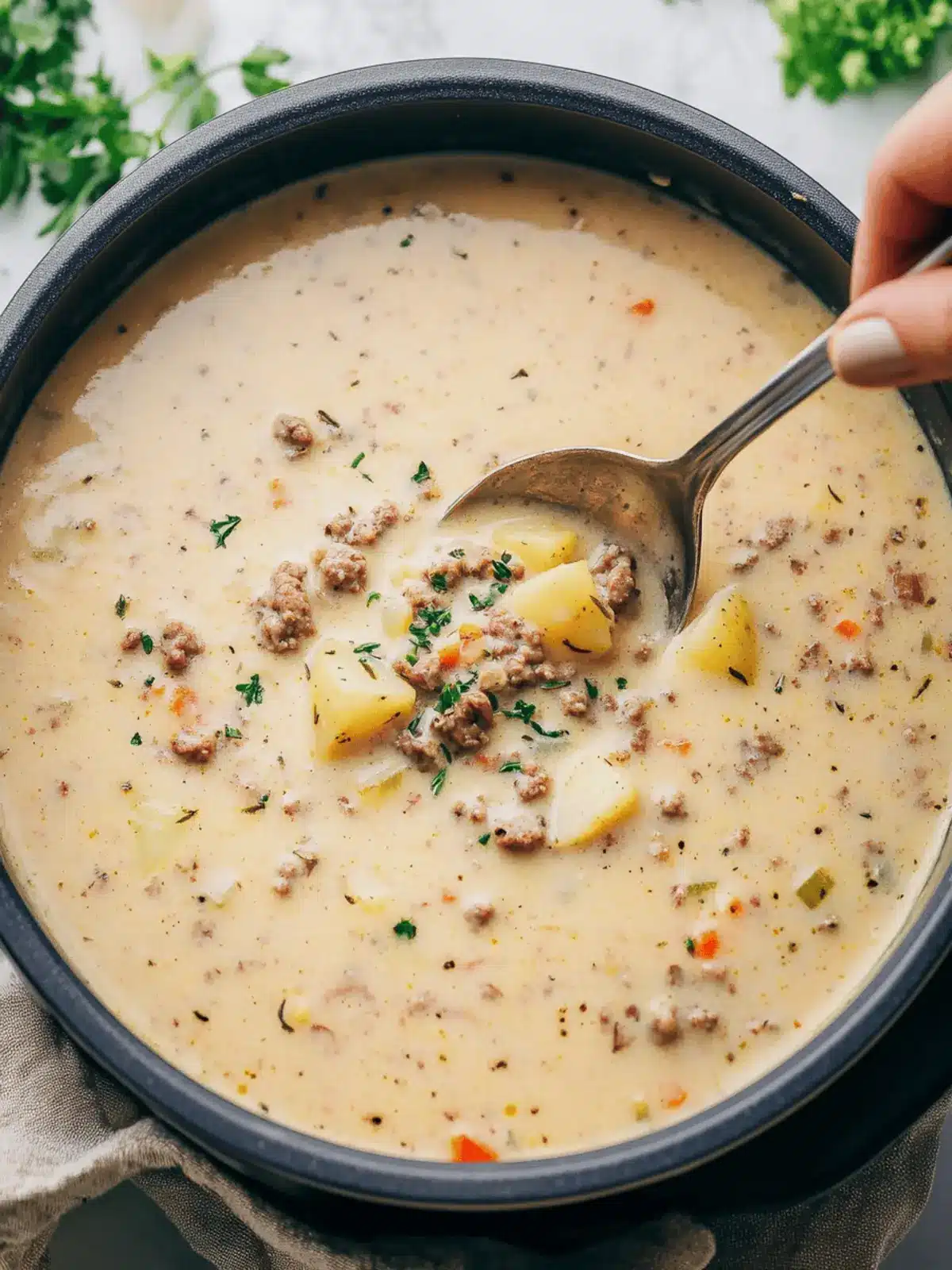Sausage Potato Soup