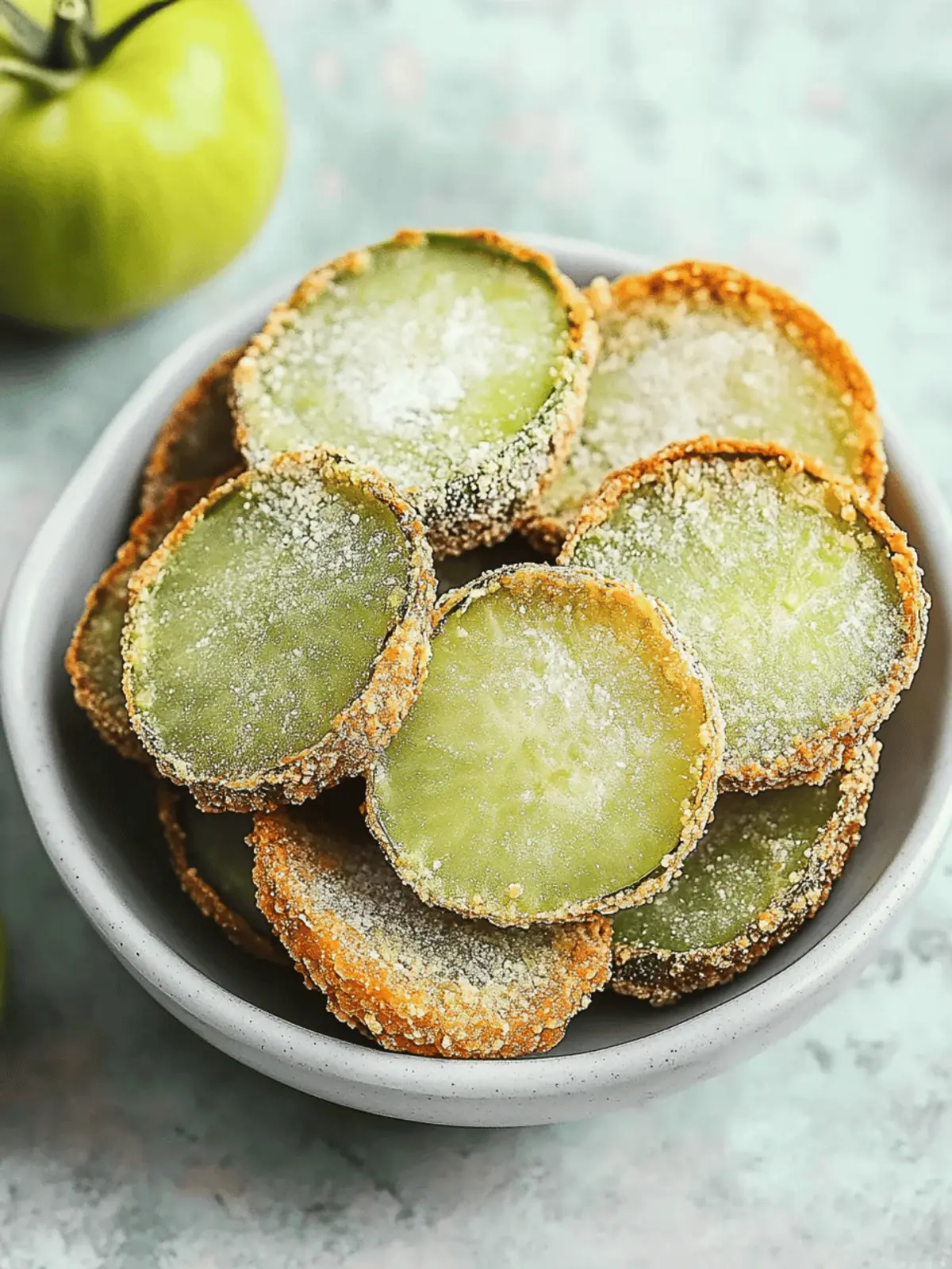 Crispy Fried Green Tomatoes That'll Wow Your Taste Buds 2 Fried Green Tomatoes