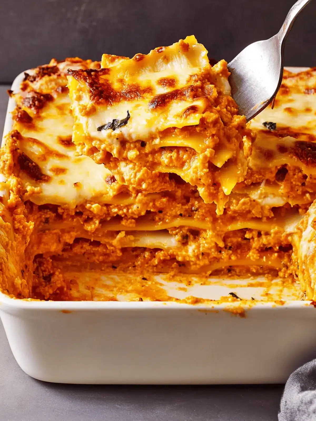 Pumpkin Lasagna