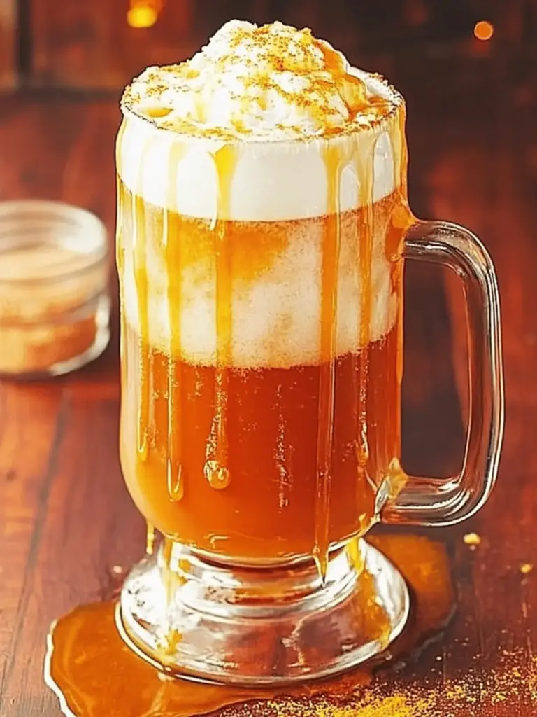 Boozy Butterbeer Punch