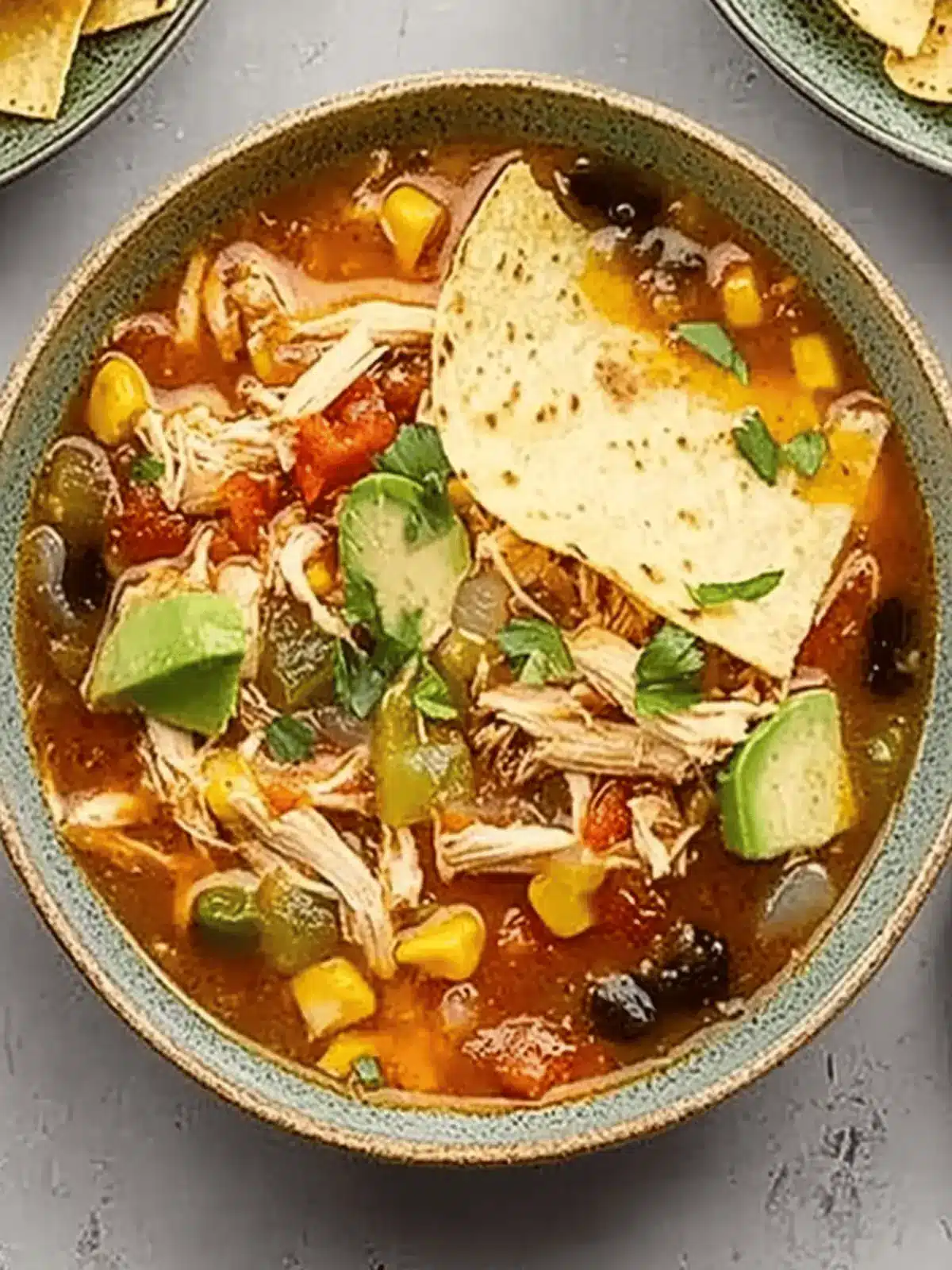 Slow-Cooker Chicken Tortilla Soup
