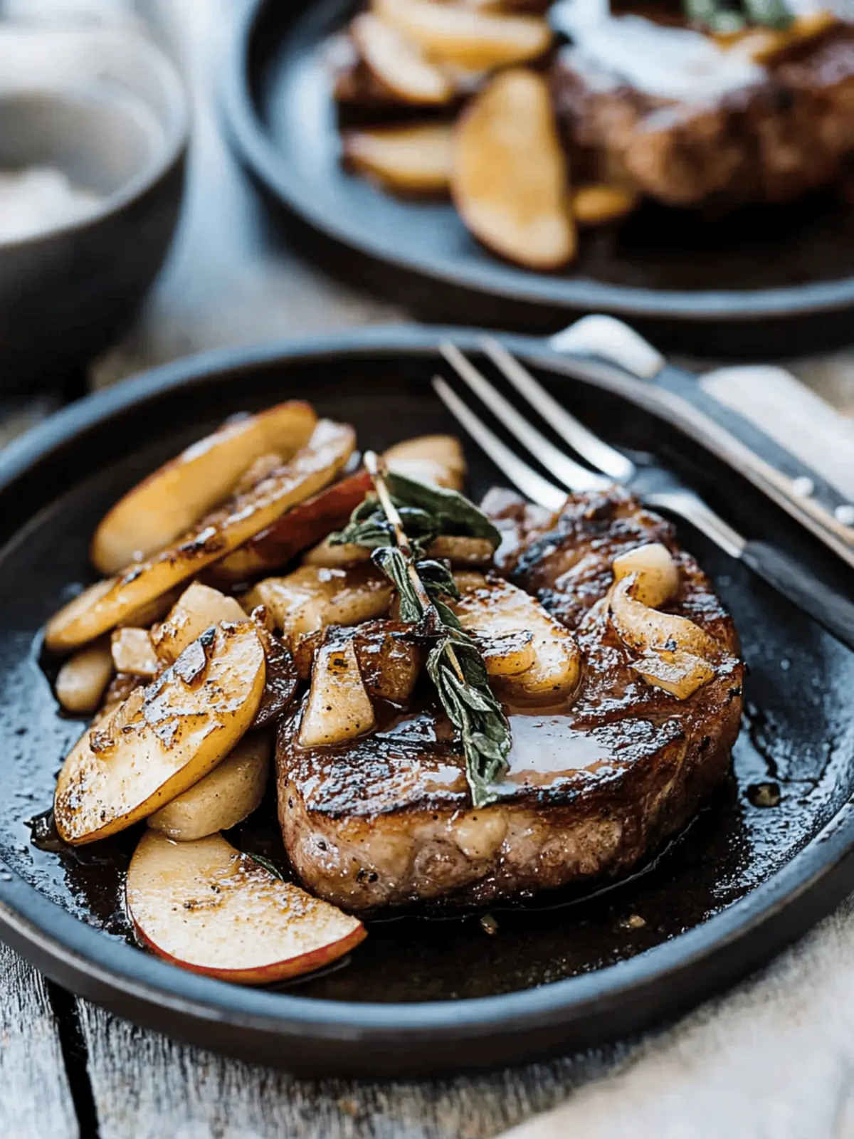 Pork Chops with Apples