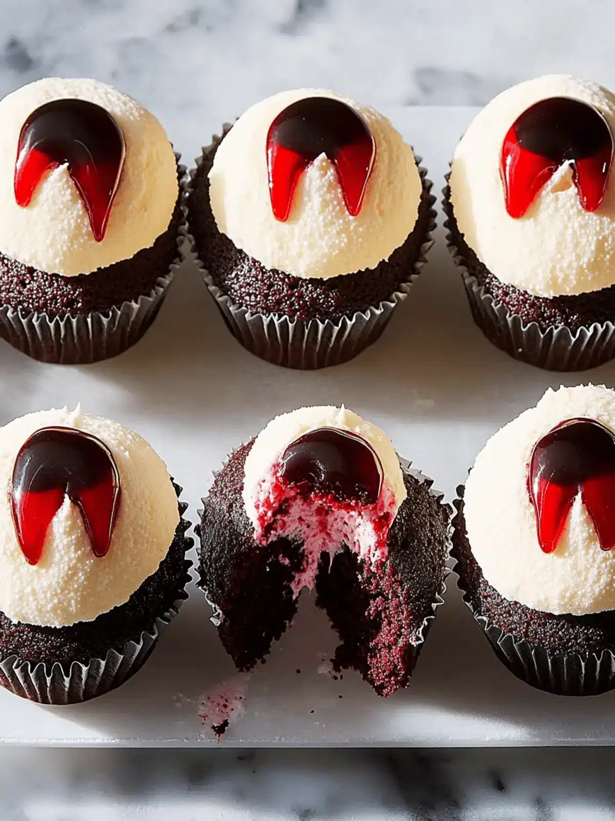 Vampire Cupcakes