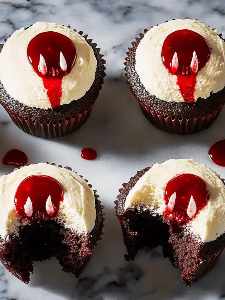 Vampire Cupcakes