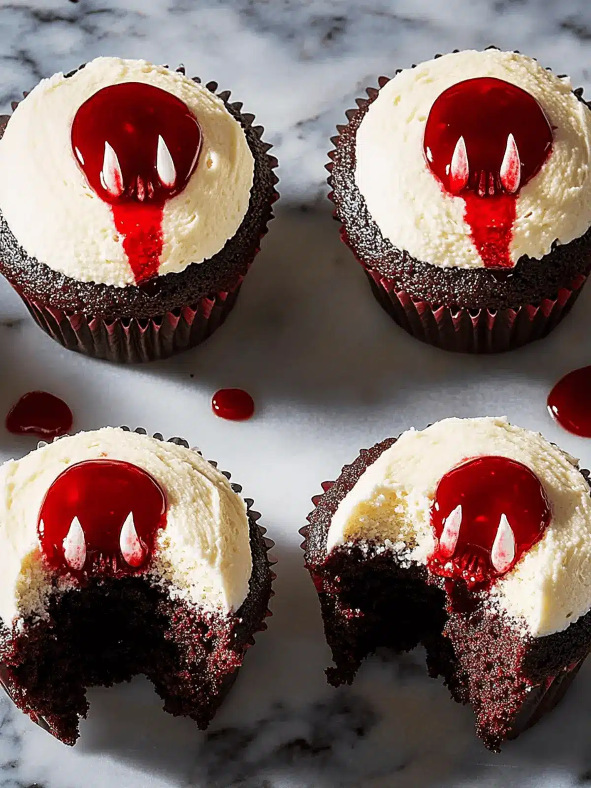 Vampire Cupcakes