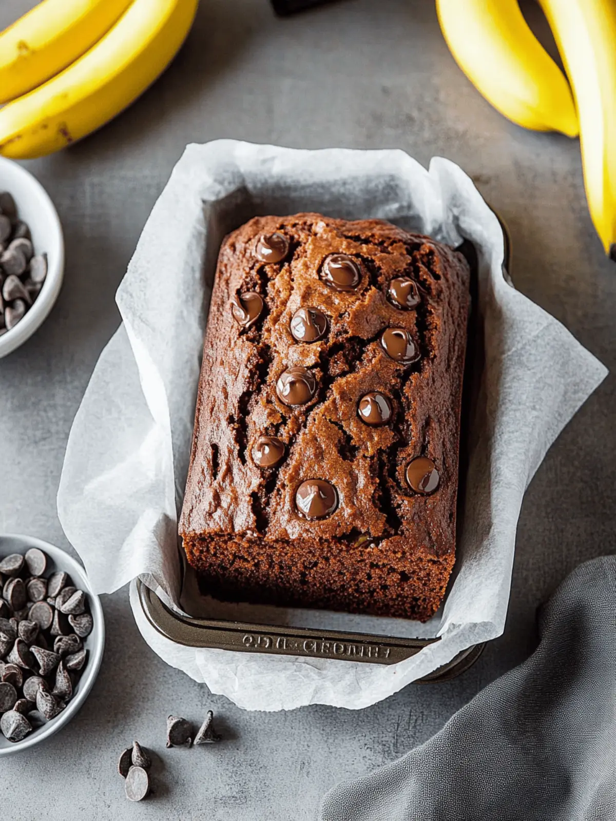 Banana Chocolate Chip Pumpkin Bread