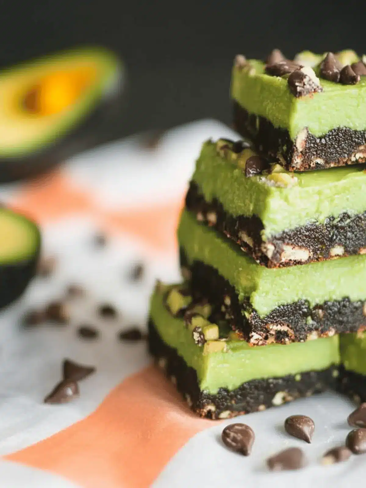 Avocado Zombie Bars