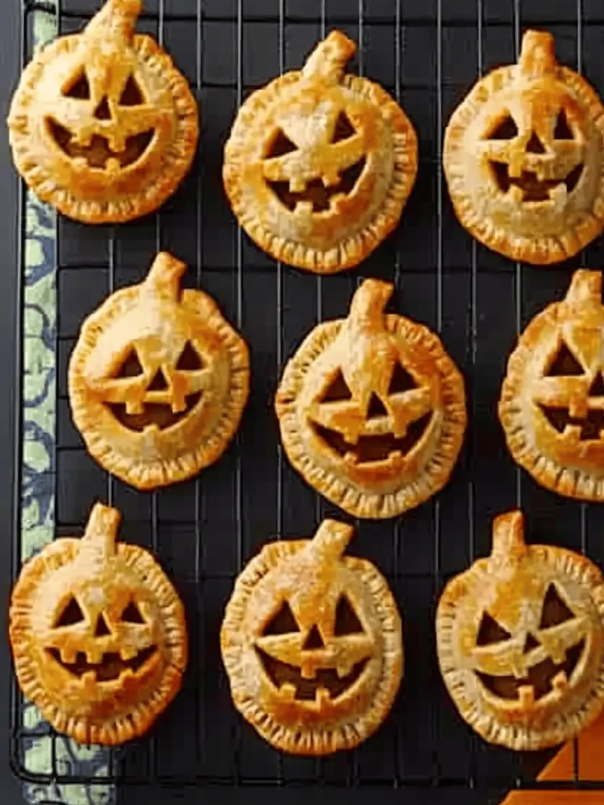 Jack-o’-Lantern Empanadas