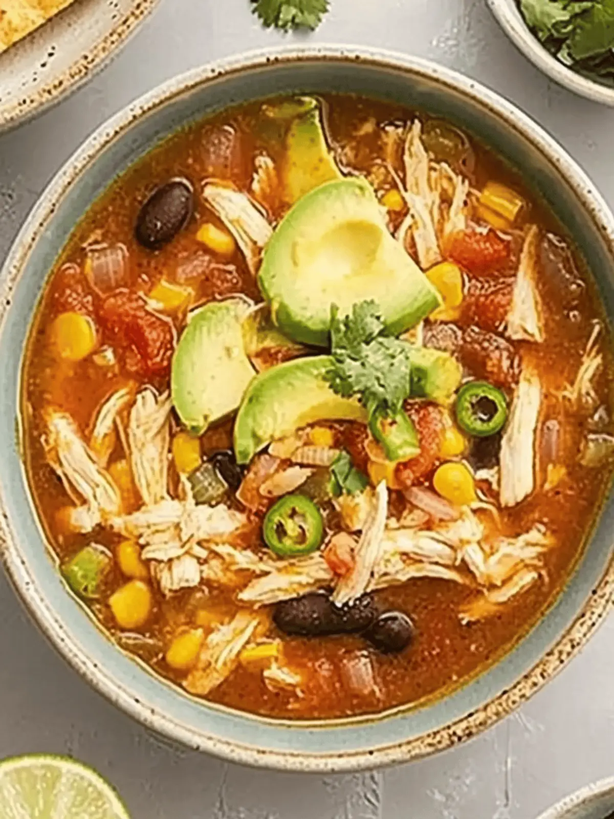 Slow-Cooker Chicken Tortilla Soup