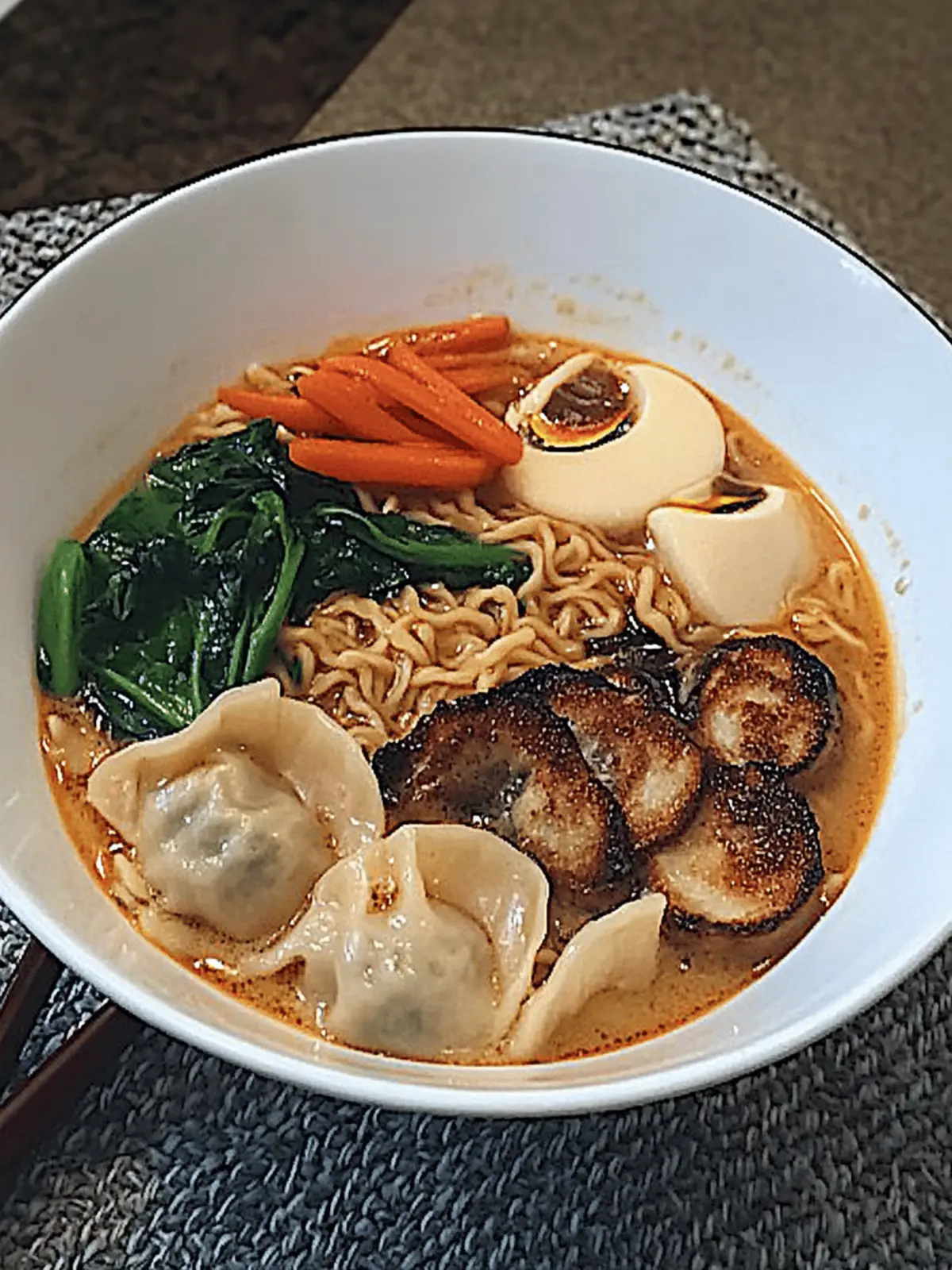 Dumpling Ramen Bowl
