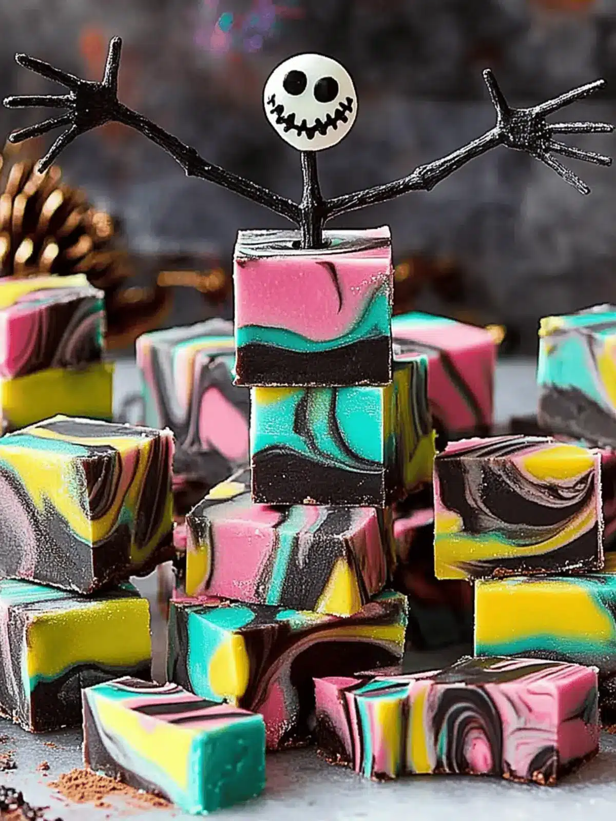 Nightmare Before Christmas Fudge