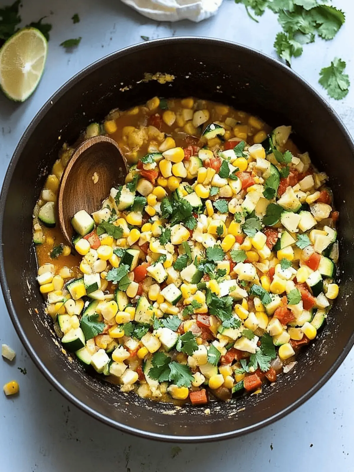 Cheesy Calabacitas (Mexican-Inspired Zucchini and Corn)