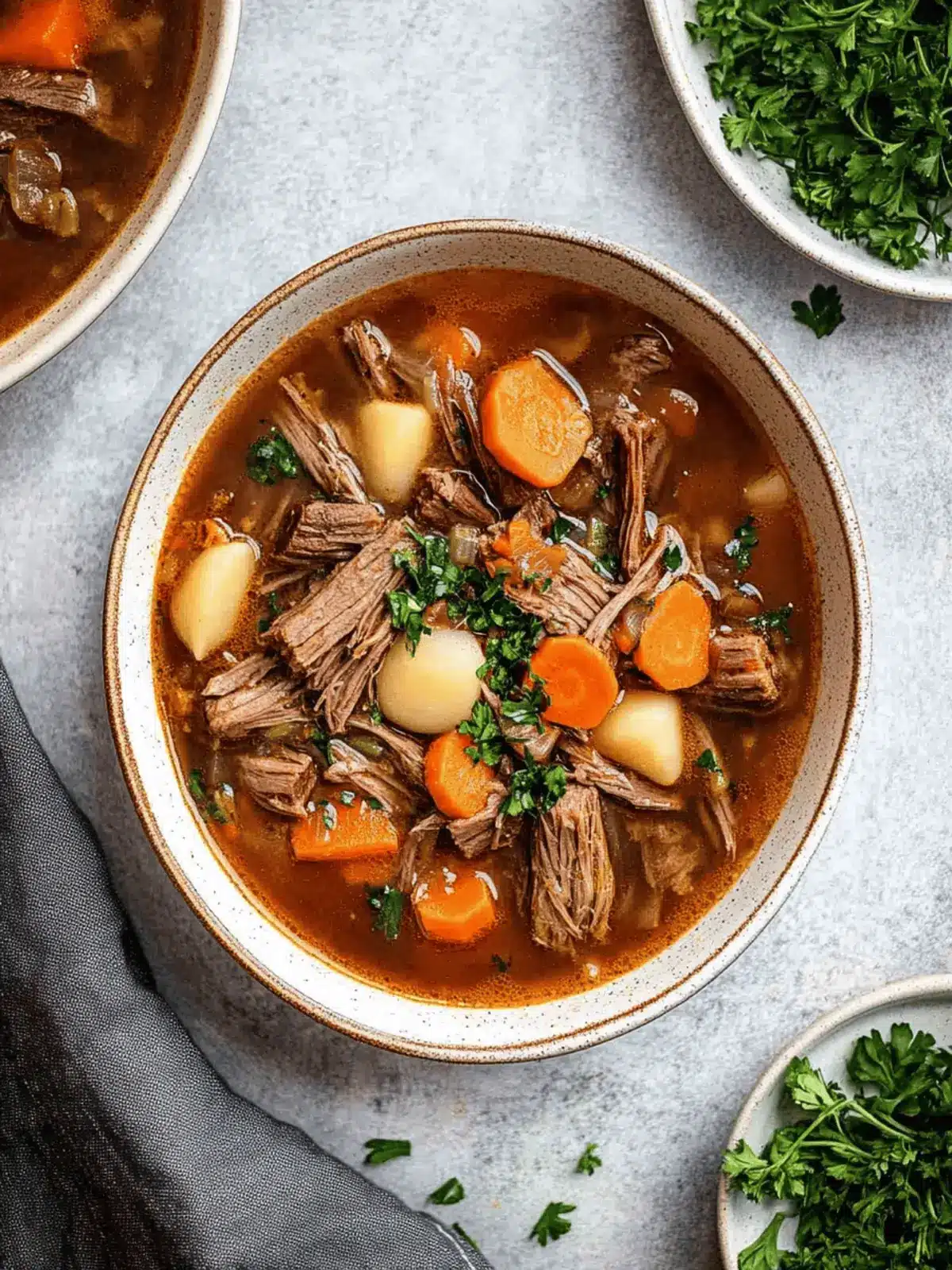 Pot Roast Soup