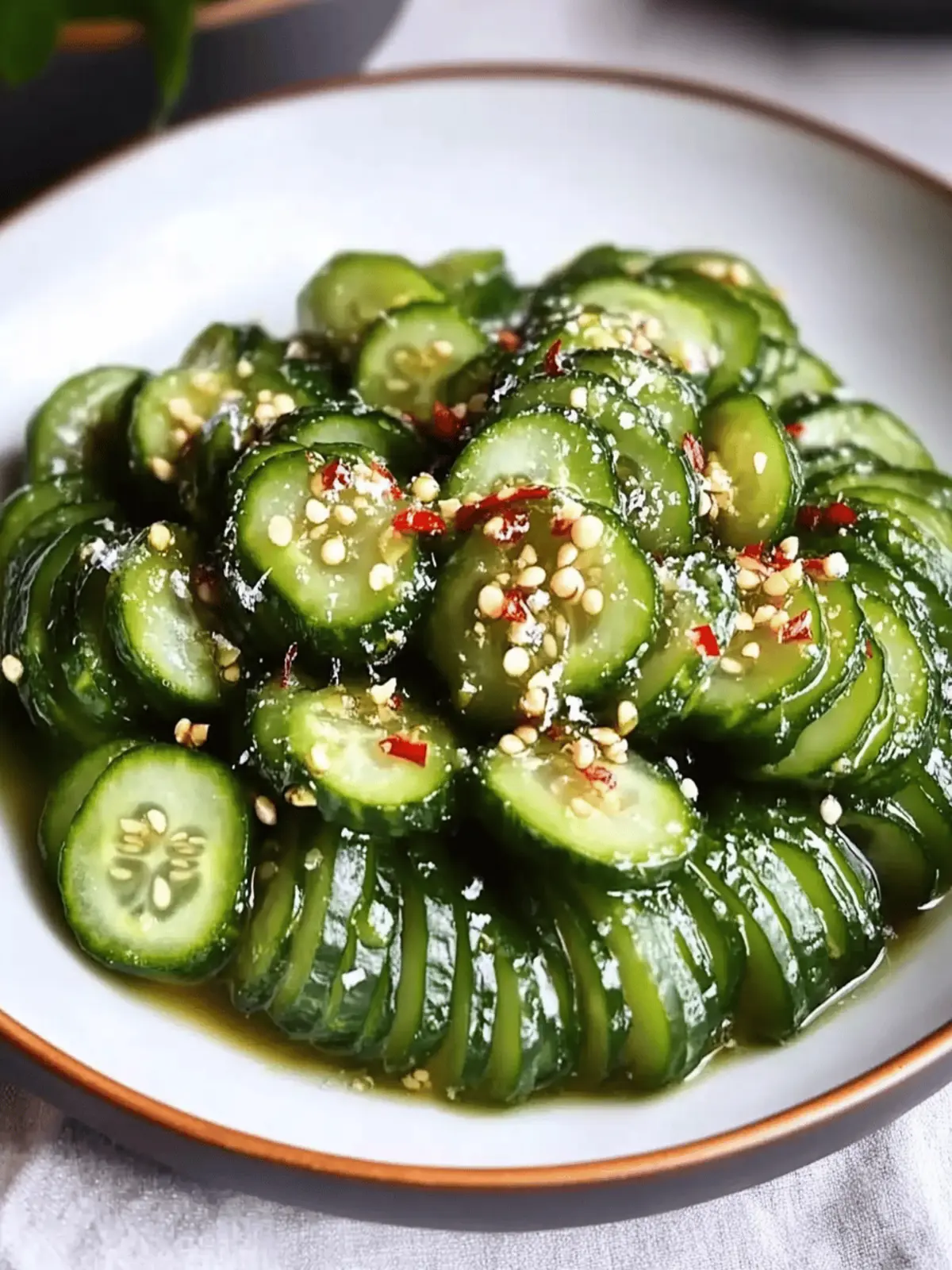 Viral Cucumber Salad Recipe