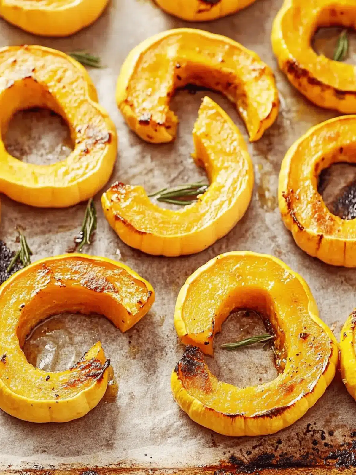 Roasted Delicata Squash