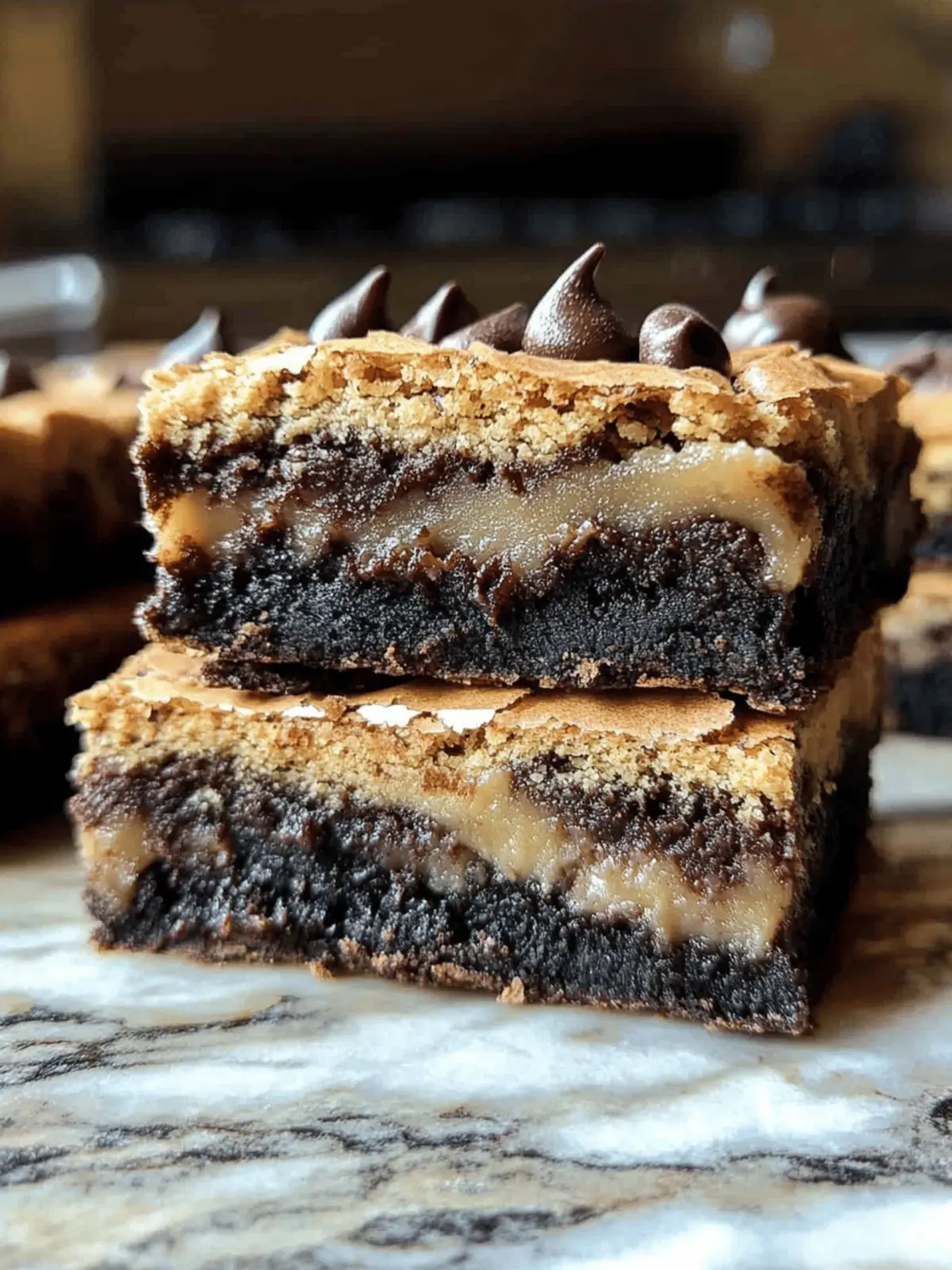 Amazing Brownies (Cookie Dough): 3 Decadent Layers