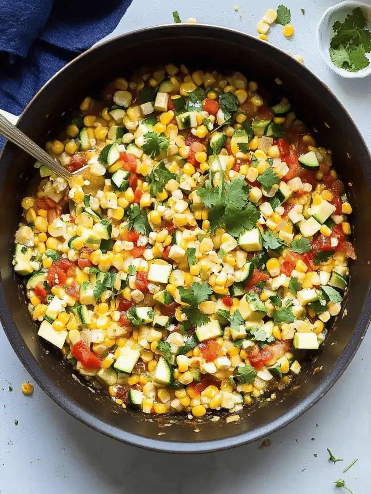 Cheesy Calabacitas (Mexican-Inspired Zucchini and Corn)
