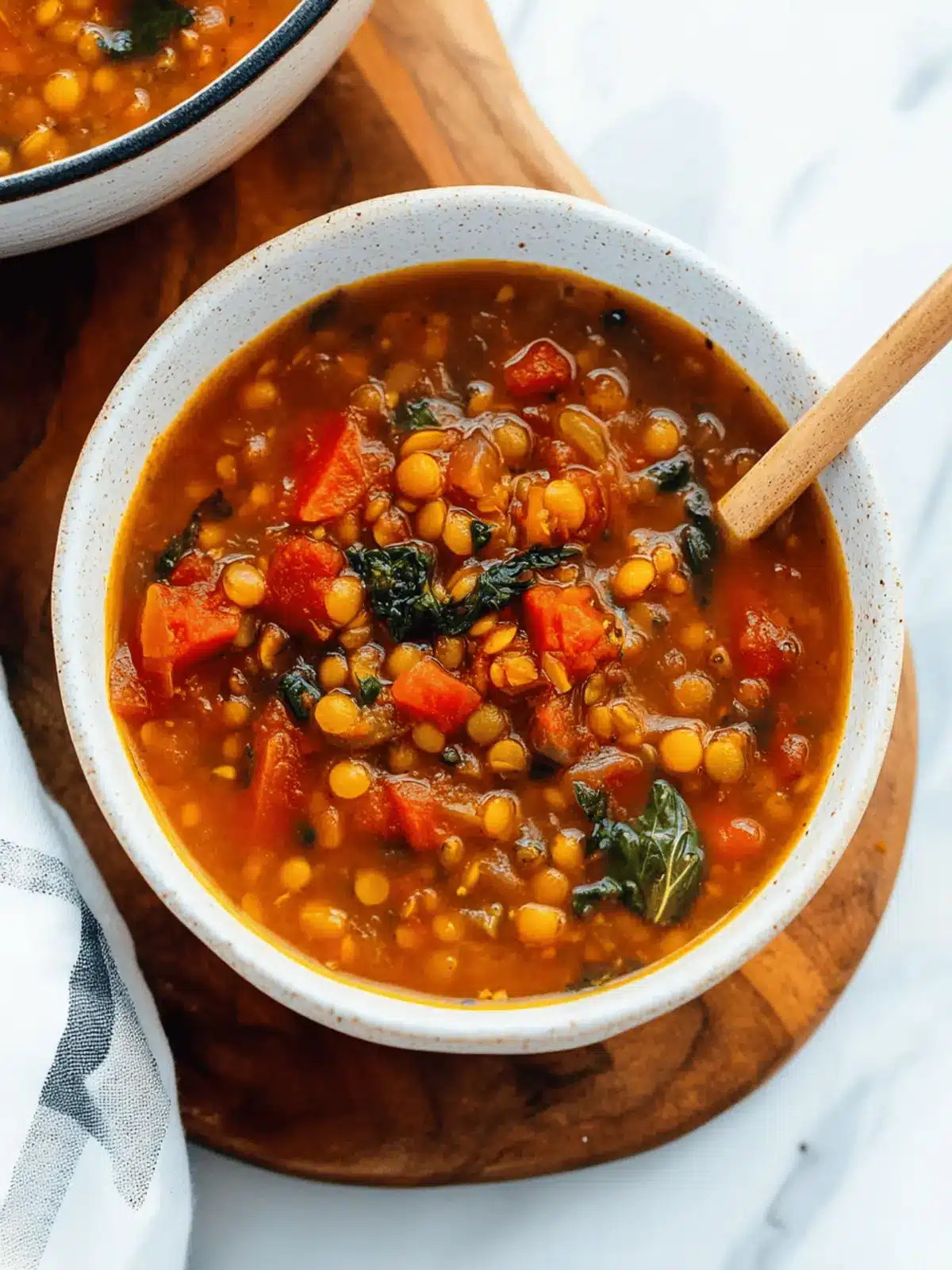 Easy Lentil Soup: Warm Comfort in Every Bowl! 2 Easy Lentil Soup
