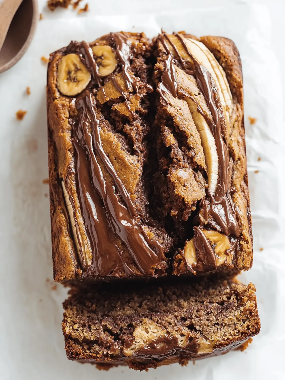 Nutella Banana Bread