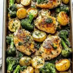 Sheet Pan Garlic Butter Chicken and Veggies