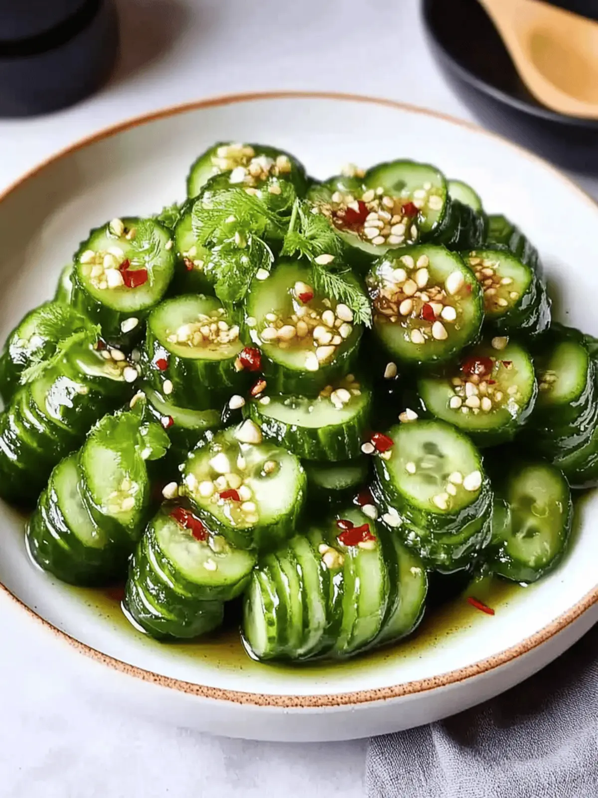 Viral Cucumber Salad Recipe