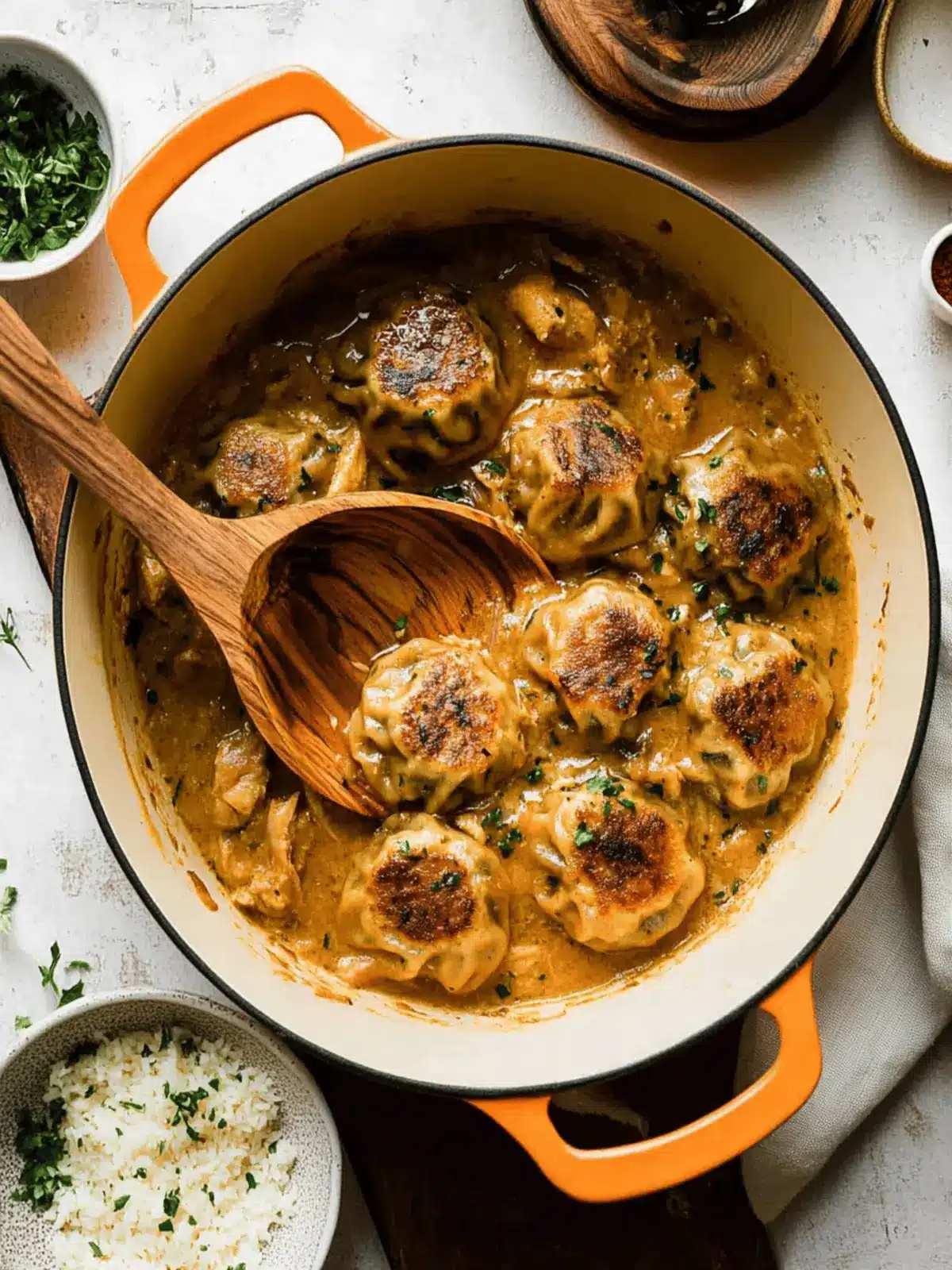 Chicken and Pumpkin Dumplings
