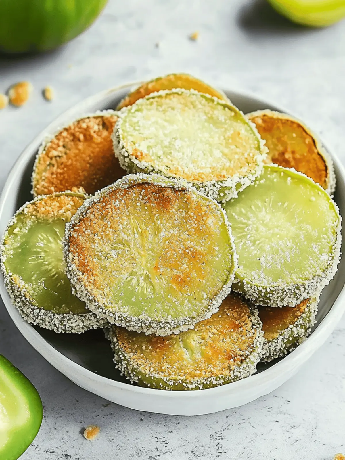 Crispy Fried Green Tomatoes That'll Wow Your Taste Buds 3 Fried Green Tomatoes